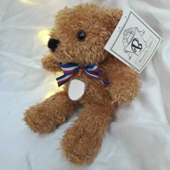 Vintage Terry Bear Beverly Hills Co Original TAG - Picture 5 of 13